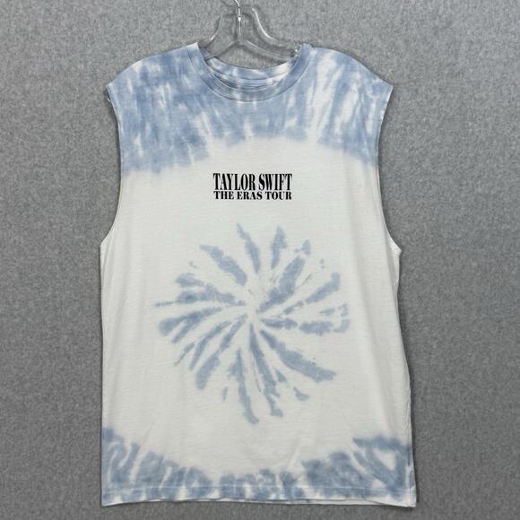 Taylor Swift The Eras Tour Shirt Tie Dye Tank Top Size M Official Merchandise - Picture 3 of 16